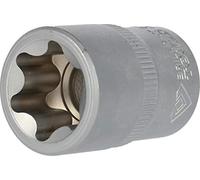 BRILLIANT TOOLS BT022848 Llave de vaso Torx-E de 1/2", E24 [Powered by KS TOOLS]