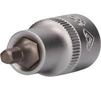 BRILLIANT TOOLS BT022860 Llave de vaso con punta de 1/2" con hexágono interior, longitud 55 mm, 5 mm [Powered by KS TOOLS]