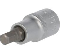 BRILLIANT TOOLS BT022863 Llave de vaso con punta de 1/2" con hexágono interior, longitud 55 mm, 8 mm [Powered by KS TOOLS]