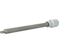 BRILLIANT TOOLS BT022890 Llave de vaso con punta de 1/2" con hexágono interior, longitud 200 mm, 5 mm [Powered by KS TOOLS]