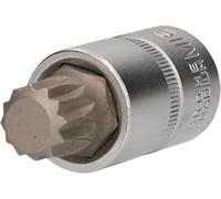 BRILLIANT TOOLS KS Tools BT022937 - Llave de vaso con punta de destornillador (1/2", 55 mm de largo, M16)