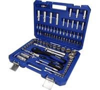 BRILLIANT Socket Set Juego de Llaves de Vaso de 1/2 "1/4" 94 Piezas