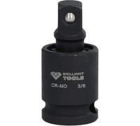 BRILLIANT TOOLS BT024602 Rótula de impacto 3/8" [Powered by KS TOOLS]