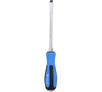 BRILLIANT TOOLS BT031022 Destornillador plano con tapa protectora de impactos, 8,0 x 150 mm [Powered by KS TOOLS]