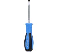 BRILLIANT TOOLS BT031049 Destornillador plano con tapa protectora de impactos, 5,0 x 75 mm [Powered by KS TOOLS]