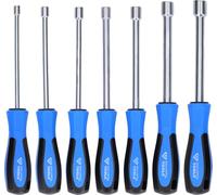BRILLIANT TOOLS BT031070 Juego de destornilladores de llave de vaso, 7 pzs, 5 - 12 mm [Powered by KS TOOLS]