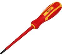 BRILLIANT TOOLS BT068003 Destornillador plano VDE 4,0 x 100 mm [Powered by KS TOOLS]
