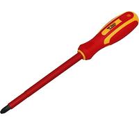 BRILLIANT TOOLS BT068009 Destornillador de estrella VDE PH3 x 150 mm [Powered by KS TOOLS]