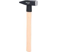 BRILLIANT TOOLS BT073050 Martillo de bola con mango de nogal americano, 500 g [Powered by KS TOOLS]
