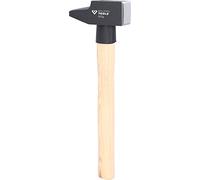 BRILLIANT TOOLS BT077080 Martillo de bola con mango de nogal americano, 800 g, forma francesa [Powered by KS TOOLS]