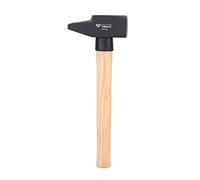 BRILLIANT TOOLS BT077150 Martillo de bola con mango de nogal americano, 1600 g, forma francesa [Powered by KS TOOLS]