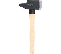 BRILLIANT TOOLS BT077250 Martillo de bola con mango de nogal americano, 2500 g, forma francesa [Powered by KS TOOLS]