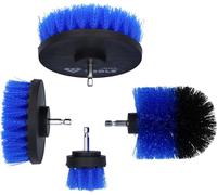 BRILLIANT TOOLS BT103110 Juego de accesorios de cepillo para taladradoras, 4 pzs [Powered by KS TOOLS]