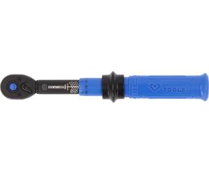 BRILLIANT TOOLS BT141916 - Llave dinamométrica de carraca conmutable (1/4", 1-5 Nm)