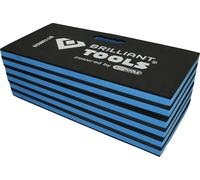 BRILLIANT TOOLS BT156920 Esterilla protectora plegable de mecánico, 1200 x 400 x 23 mm [Powered by KS TOOLS]