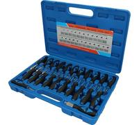 BRILLIANT TOOLS BT511100 Juego de herramientas de desbloqueo de conectores, 23 pzs [Powered by KS TOOLS]