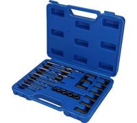 BRILLIANT TOOLS BT541900 Juego de sacatornillos HSS, 25 pzs [Powered by KS TOOLS]