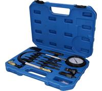 BRILLIANT TOOLS BT581050 Juego de comprobador de compresión para motores diésel, 15 pzs [Powered by KS TOOLS]
