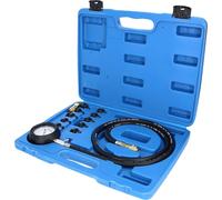 BRILLIANT TOOLS BT581450 Juego de comprobador de presión de aceite, 12 pzs [Powered by KS TOOLS]