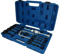 BRILLIANT TOOLS BT631150 Juego de extractor de cojinetes interiores de orificios ciegos, 16 pzs [Powered by KS TOOLS]