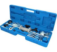 BRILLIANT TOOLS BT671350 Extractor de cubos de rueda con martillo deslizante, forjado, 16 pzs [Powered by KS TOOLS]