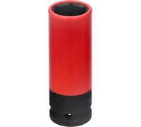 BRILLIANT TOOLS BT691008 1/2" Llave de vaso de impacto para llantas de aluminio, 21 mm [Powered by KS TOOLS]