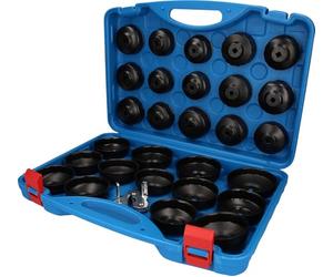 BRILLIANT TOOLS BT711050 Juego de llaves para filtros de aceite, 30 pzs [Powered by KS TOOLS]