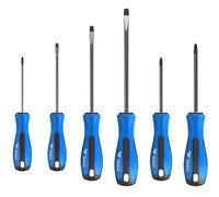 Brilliant Tools Schraubendreher-Satz, 6-tlg, Schlitz, PH Phillips BT031000