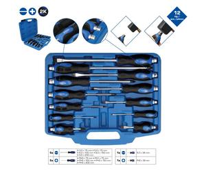 Brilliant Tools Schraubendreher-Satz mit Schlagkappe BT034012