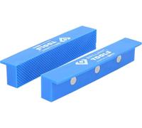 Brilliant Tools Schraubstock-Schonbacken mit Struktur, 2-tlg, Kunststoff BT156941