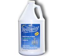 BRILLIANTÉ CrystalPlace - Limpiador de candelabros de cristal, 1 galón, respetuoso con el medio ambiente, sin amoníaco, fórmula de secado por goteo