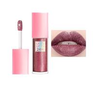 Brillo de labios brillante - Relleno de labios hidratante radiante, acabado de maquillaje de brillante | Bálsamo cosmético de belleza con purpurina multiusos para suaves y voluminosos po