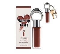 Brillo De Labios Brillante | Voluminizador Altamente Pigmentado | Bálsamo Para Labios Brillante Con Llavero - Para Mujeres Adolescentes Niñas Amigas Familia Cosméticos Maquillaje Belleza Escenario Act