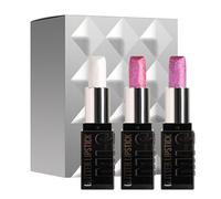 Brillo de labios con brillo - lápiz labial brillante | Brillo de labios de larga data | Liner de labios y lápiz labial degradado | Conjunto de maquillaje de labios impermeable a prueba de agua a prueb