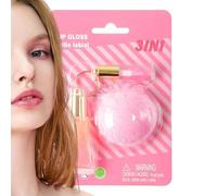 Brillo de Labios con Llavero,Labial Impermeable con Llavero | Cosmético con para Niñas, Barra Líquida para Viaje