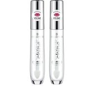 Brillo de labios Esence Extreme Shine, n.º 01, transparente, brillante, fresco, translúcido, vegano, sin aceite, sin conservantes, sin parabenos, 1 unidad (5 ml) (Paquete de 2)