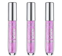 Brillo de labios Esence Extreme Shine, n.º 10, violeta, dar volumen, brillante, fresco, translúcido, vegano, sin aceite, sin alcohol, sin conservantes, 3 unidades (3 x 5 ml)