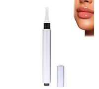 Brillo de labios Glow Tulip, brillo labial hidratante transparente para mujeres, barra de silicona para dar volumen a tus labios al instante, volumen natural, larga duración (LIGHT SILVER)