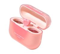 Brillo De Labios Hidratante - Brillo De Labios Brillante, Barro De Lápiz Labial Doble | Estuche Para Auriculares Con Brillo Labial, Tinte De Brillo Labial Con Aplicador En Forma De Corazón De Larga Du