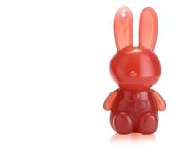 Brillo de labios hidratante de 6 colores, lápiz labial líquido con glaseado de conejos, fácil de aplicar para mujeres