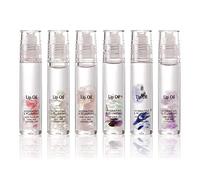 Brillo de labios hidratante de cristal natural Brillo de labios de relleno transparente Brillo de labios Roll On Brillo de labios de larga duración Alto brillo Aceite de labios antiadherente Relleno d