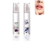 Brillo de labios hidratante de cristal natural Brillo de labios de relleno transparente Brillo de labios Roll On Brillo de labios de larga duración Alto brillo Aceite de labios antiadherente Relleno d