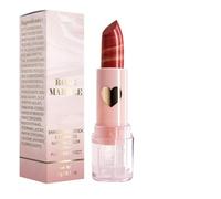 Brillo de labios hidratante, lápiz labial transparente de mármol Chupete