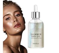 Brillo de piel para el cuerpo, loción de brillo corporal, aceite brillante brillante, resaltador luminoso para piernas, brazos, potenciador de maquillaje facial brillante, crema luminosa
