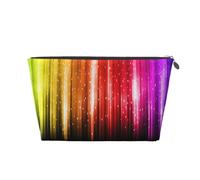 Brillo del Arco Iris, Bolsa de artículos de tocador Bolsa de Maquillaje Bolsa de cosméticos Bolsa de artículos de tocador de Viaje portátil