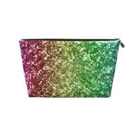 Brillo del Arco Iris, Bolsa de Maquillaje Bolsa de cosméticos Bolsa de artículos de tocador de Viaje portátil Bolsa de artículos de tocador