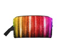 Brillo del Arco Iris, Bolsa de Maquillaje Bolsa de cosméticos Bolsa de artículos de tocador de Viaje portátil Organizador de Bolsa de Maquillaje