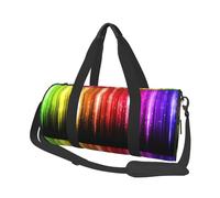Brillo del Arco Iris, Bolsa de Viaje de Gran Capacidad, Bolso Redondo, Bolsa de Viaje Deportiva, Bolsa de Mano, Bolsa de Fitness