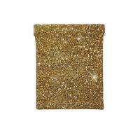 Brillo Dorado Brillo Reluciente Brillante, Squeeze Top Wallet Bolsa de Almacenamiento para Mujer Monedero pequeño Bolsa de Cambio