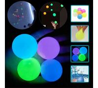 Brillo en la Oscuridad Glow in The Dark Sticky Dream Juguete para aliviar el estrés Bounce Back antiestrés Squishy estrujar y rasgar Ideal Adolescentes Adultos usuarios con Necesidades Especiales